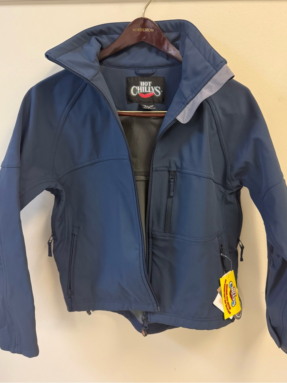Hot Chillys Men’s Navy Softshell Jacket